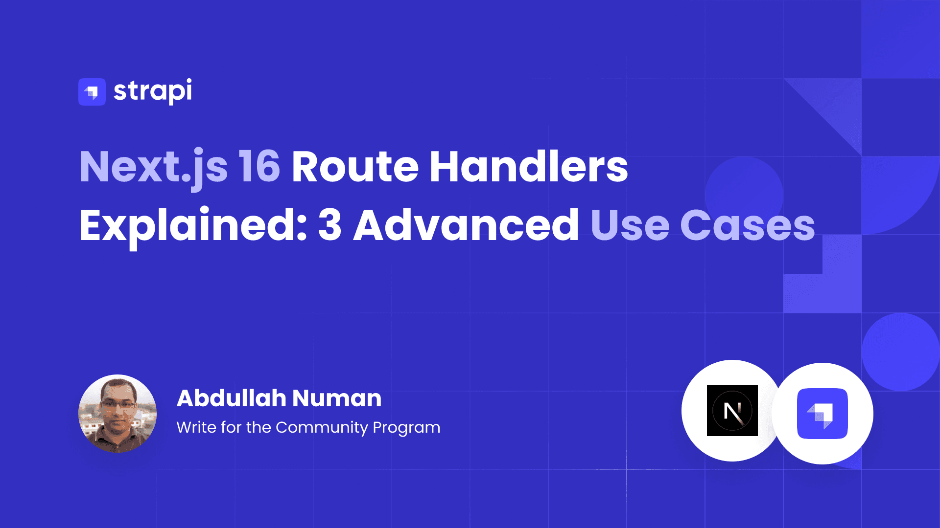 Next.js 16 Route Handlers Explained
