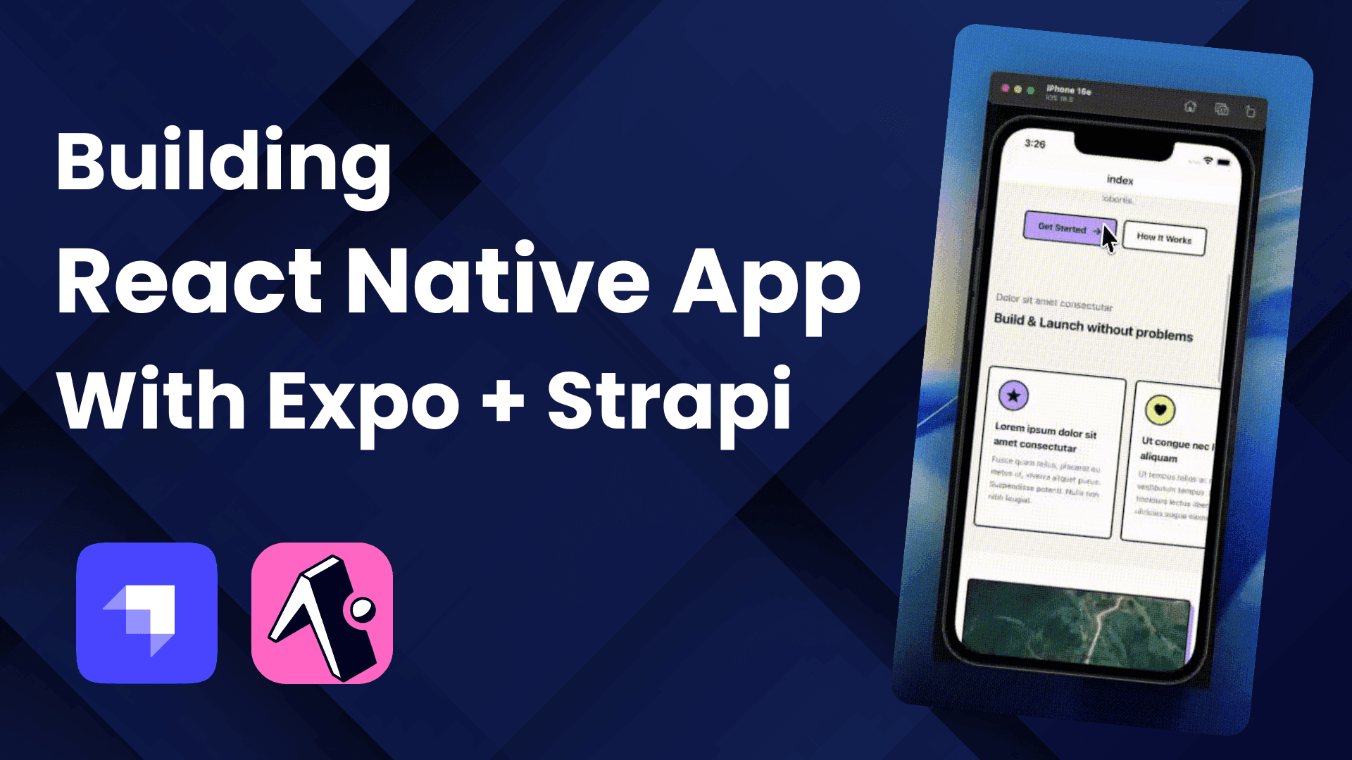 Learn how to build a modern mobile app with Expo Router, NativeWind (Tailwind CSS), and Strapi CMS.