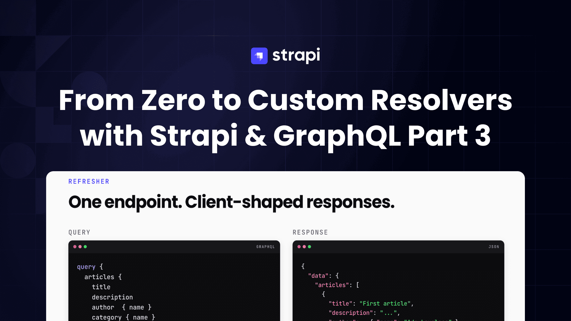 Getting Started with Apollo client Next.js GraphQL and Strapi